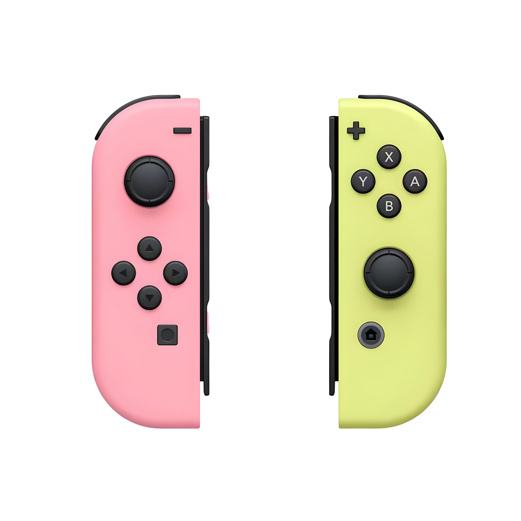 Manette Nintendo Switch Rose & Jaune